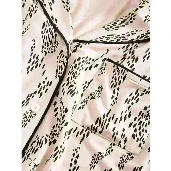 2 Pc State of Day Short Sleeves and‎ Short Sleepwear Animal Print Size L - Picture 4 of 6